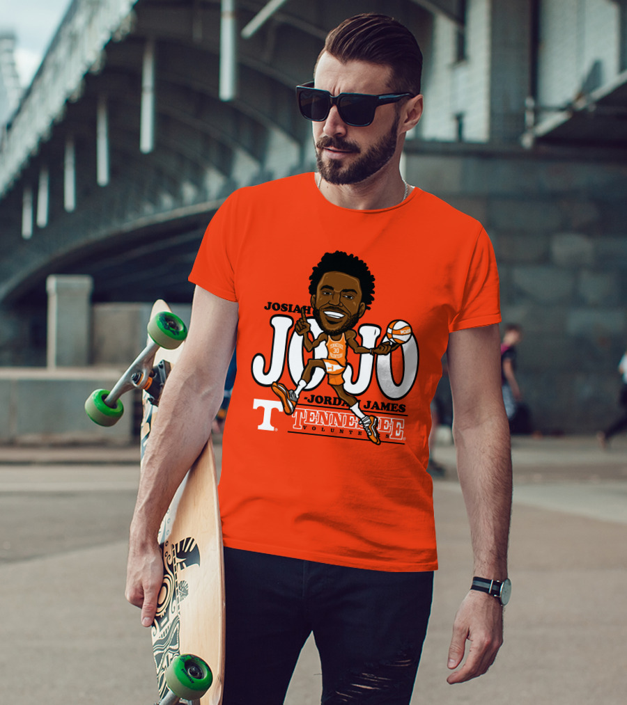 Josiah Jordan James JoJo Tennessee Volunteers Basketball T-Shirt