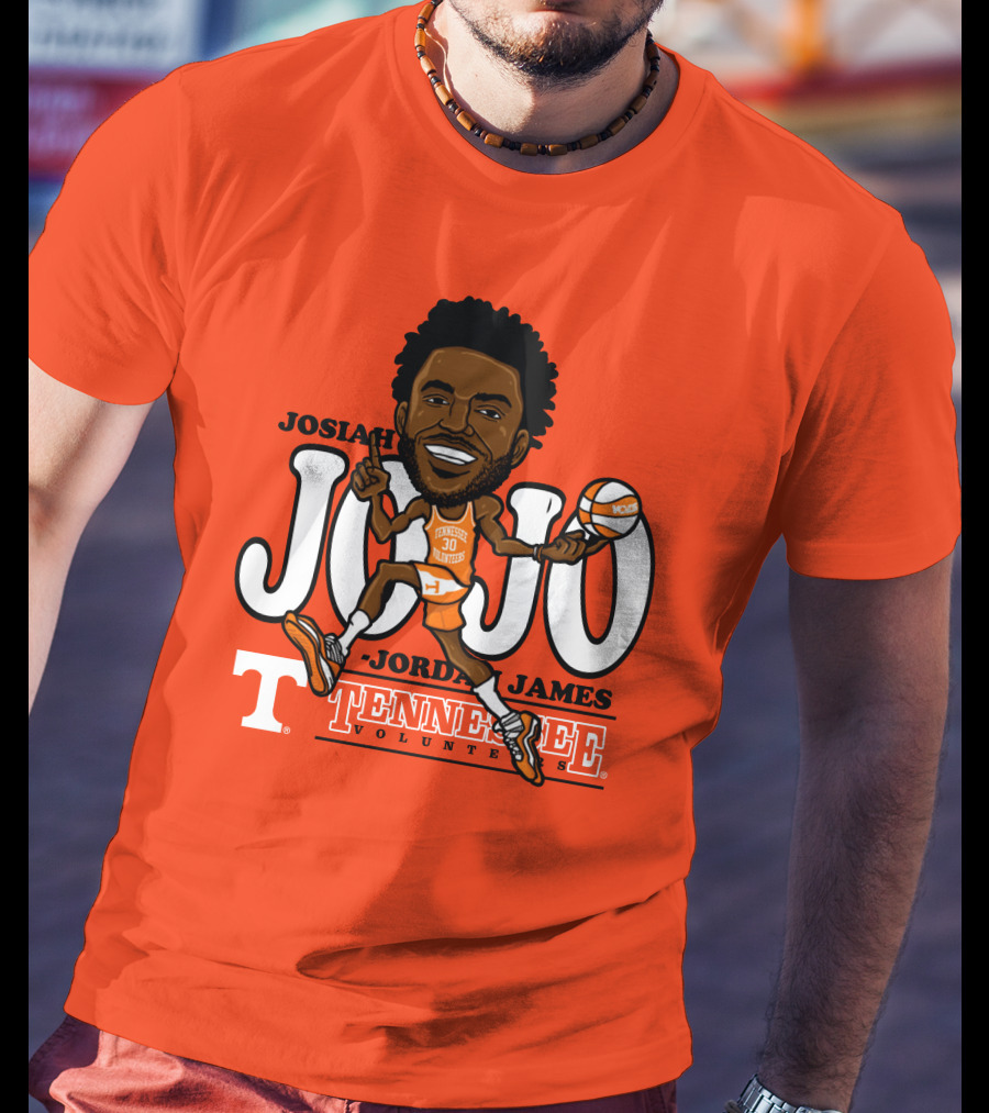 Josiah Jordan James JoJo Tennessee Volunteers Basketball T-Shirt