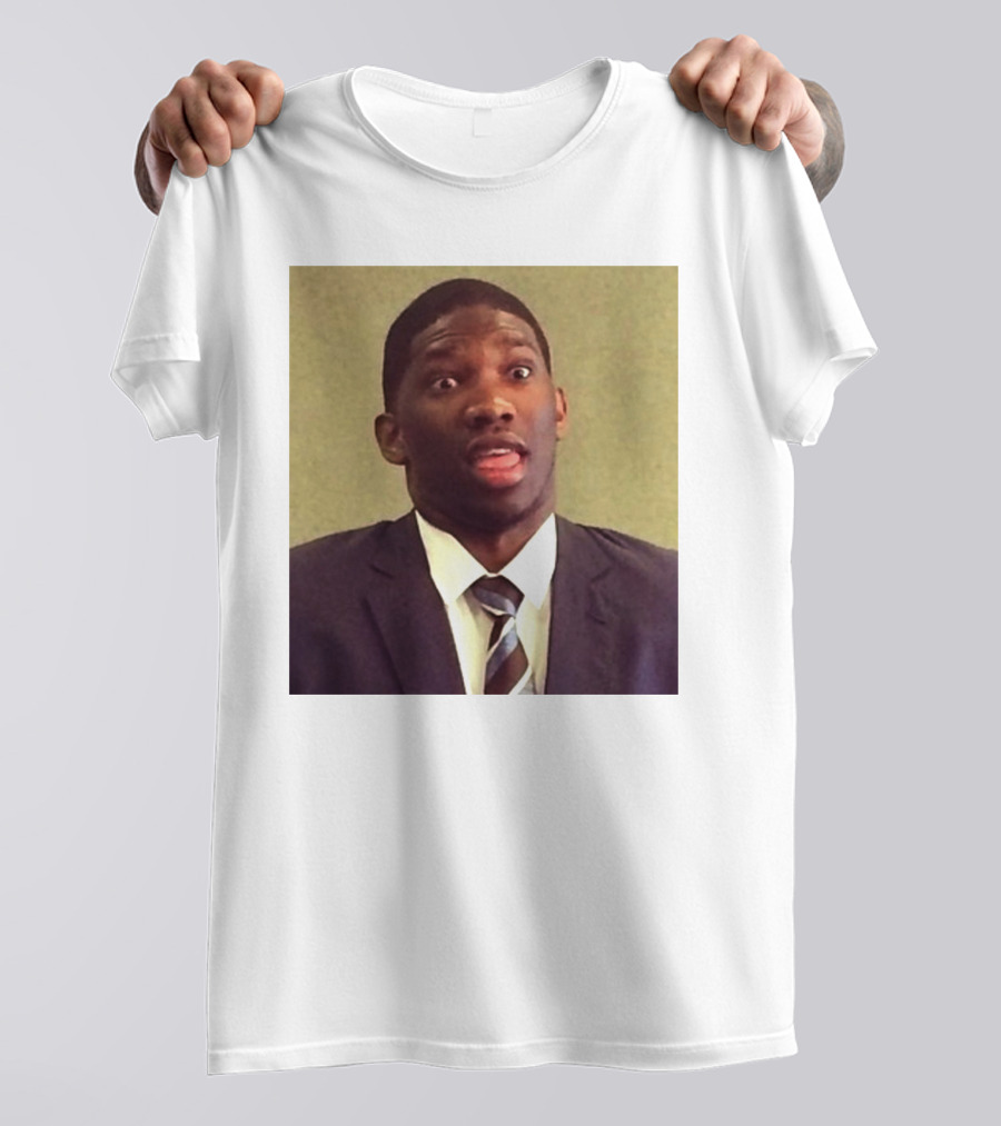 Philadelphia 76Ers Joel Embiid Birthday Suit T-Shirt