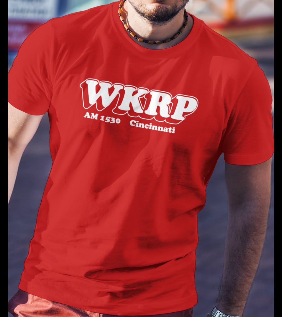 WKRP AM 1530 Cincinnati Super 70s Sports Radio T-Shirt