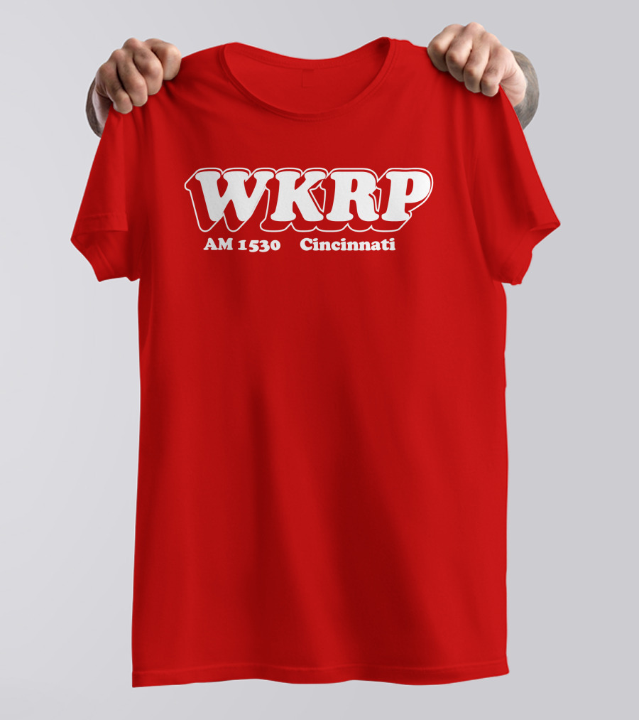 WKRP AM 1530 Cincinnati Super 70s Sports Radio T-Shirt