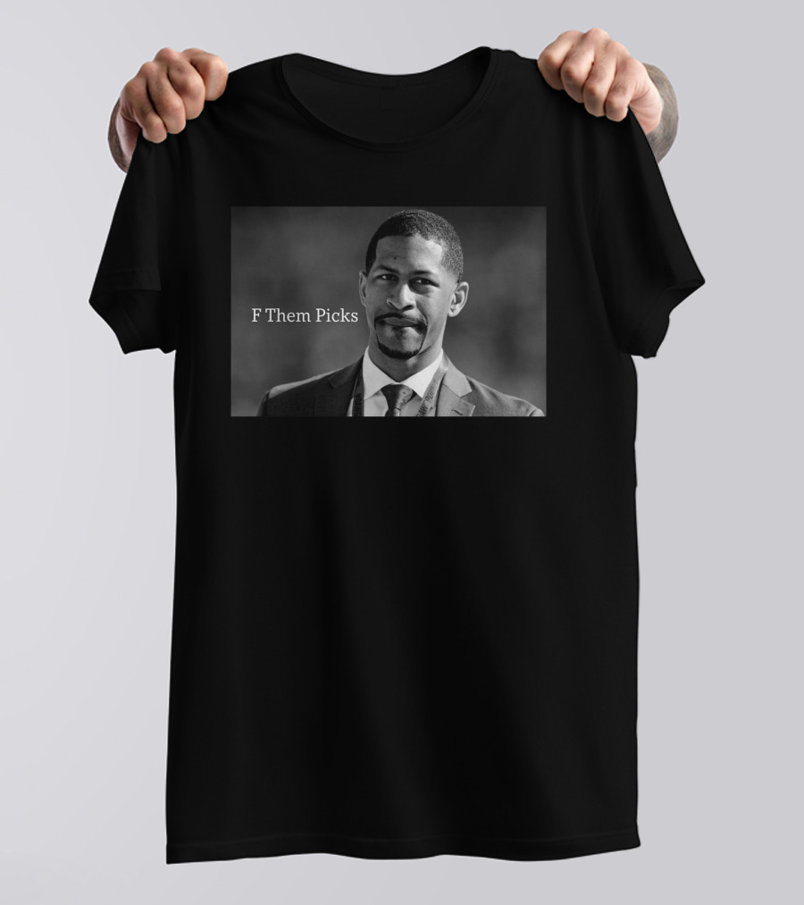 Nickpedone12 F Them Picks Football Commentary T-Shirt