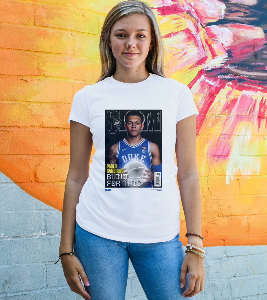 SLAM New World Issue Paolo Banchero Duke Built For This Issue 235 T-Shirt
