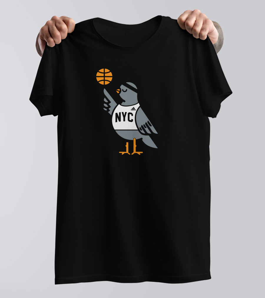 NWT NYC Pigeon Basketball JJ Redick T-Shirt