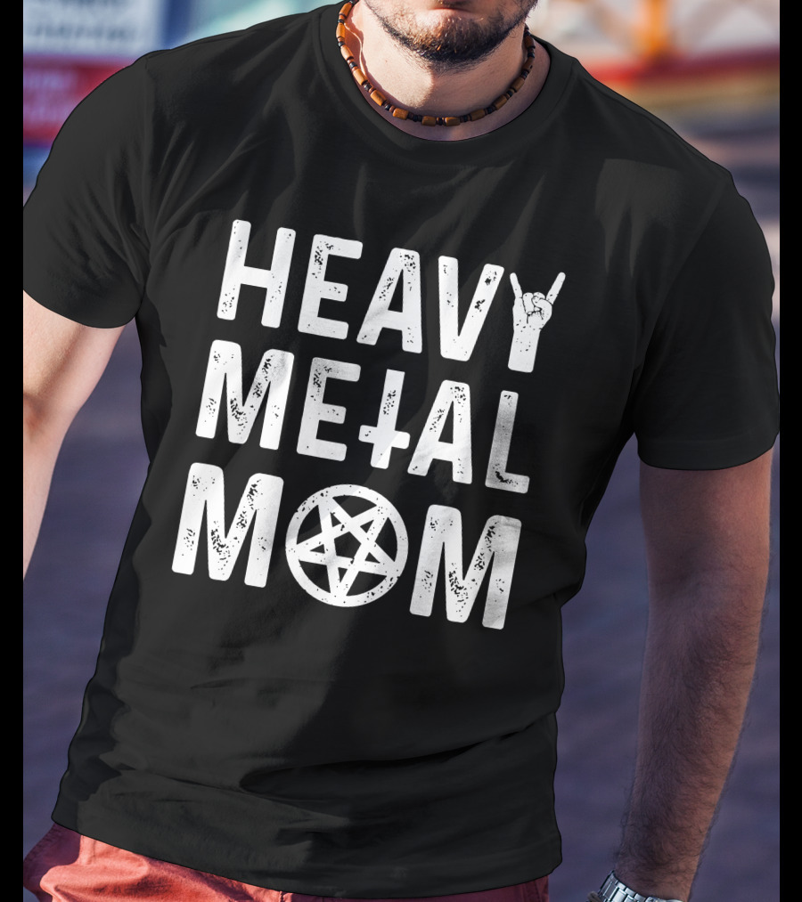 CassThomps13 Heavy Metal Mom Pentagram Hand T-Shirt