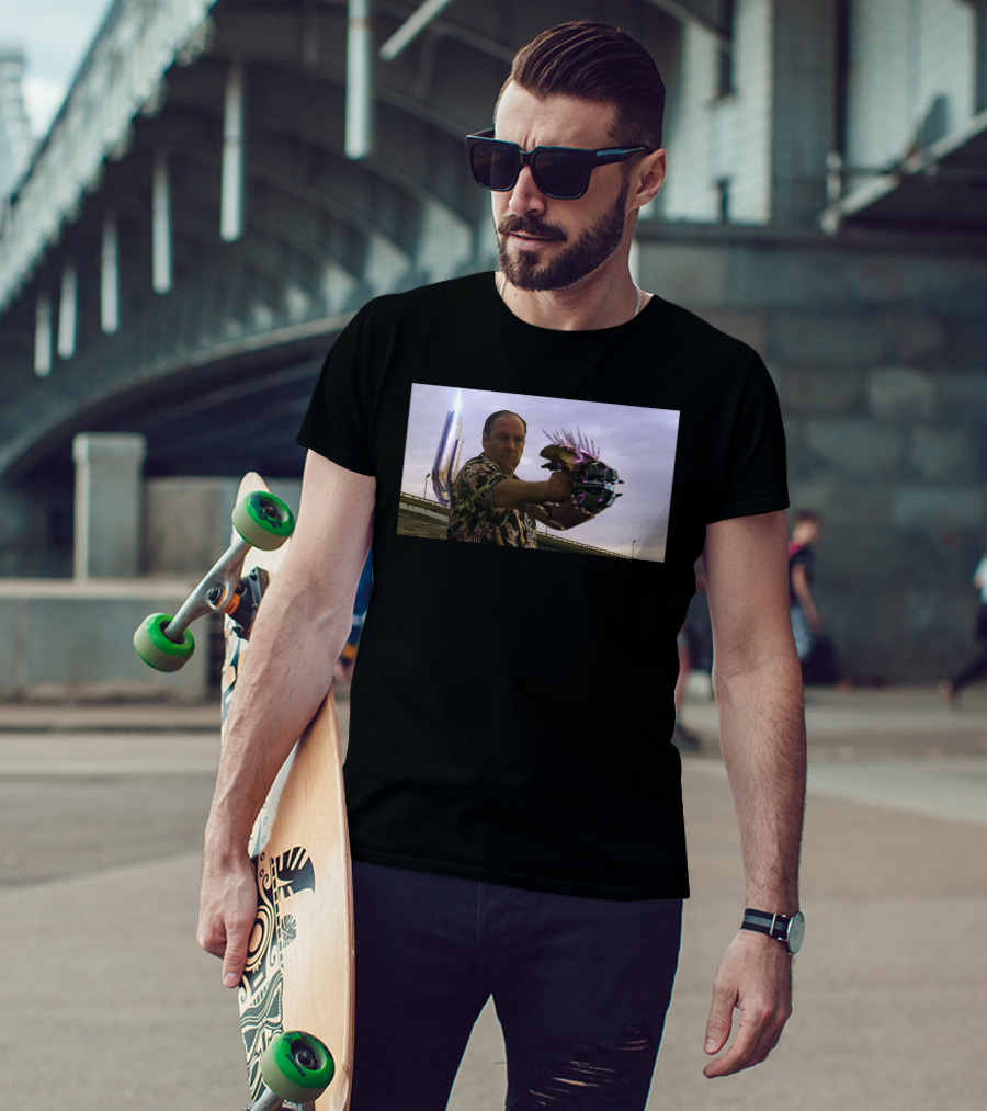 Tony Soprano Halo Needler Fusion T-Shirt