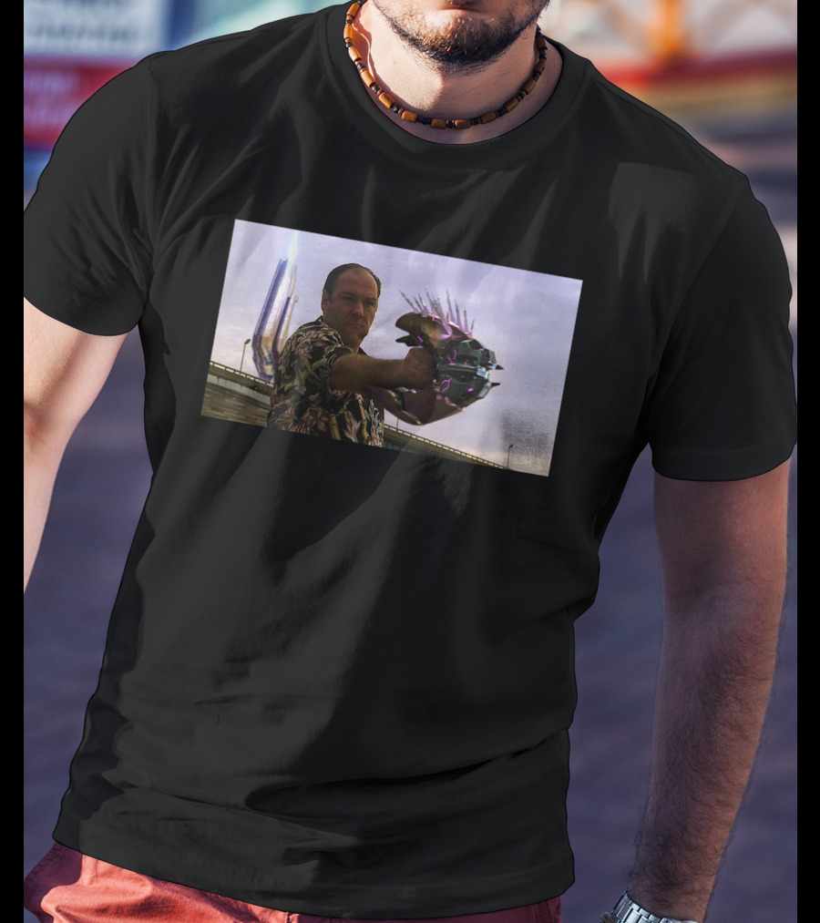Tony Soprano Halo Needler Fusion T-Shirt
