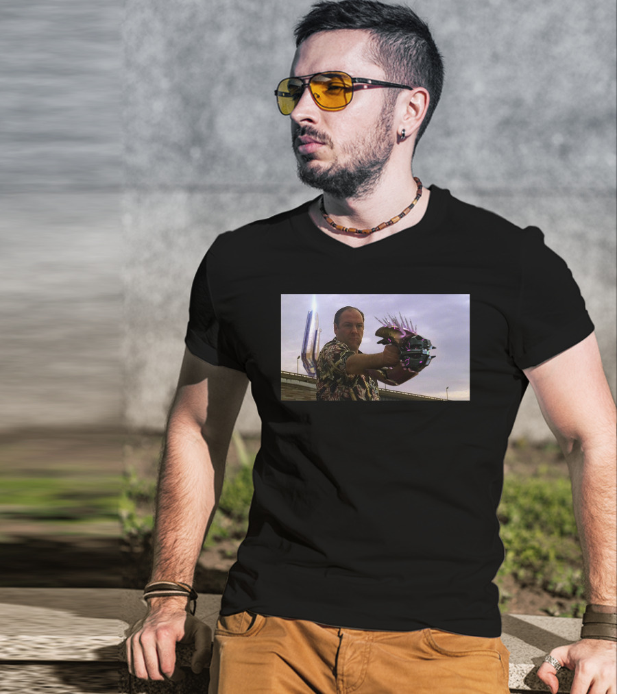 Tony Soprano Halo Needler Fusion T-Shirt