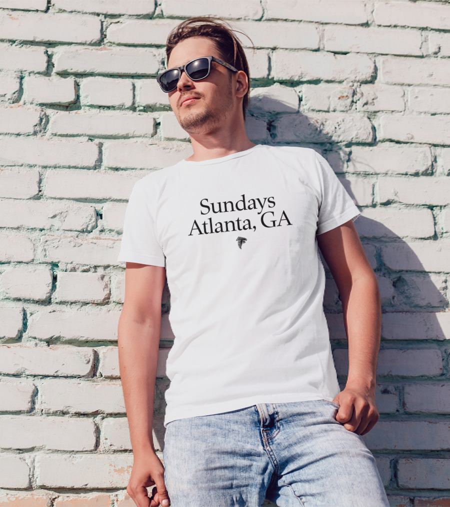 Sundays Atlanta GA Atlanta Falcons T-Shirt