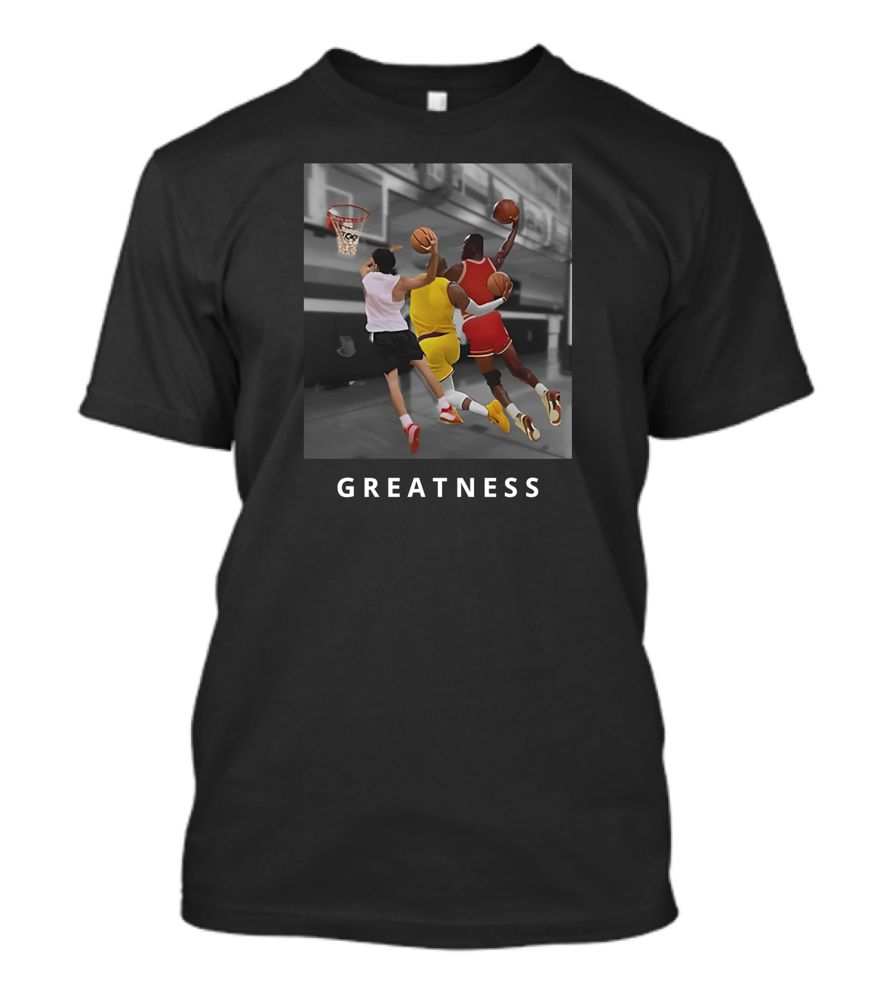 Greatness Sean Stackhouse Basketball Legends T-Shirt