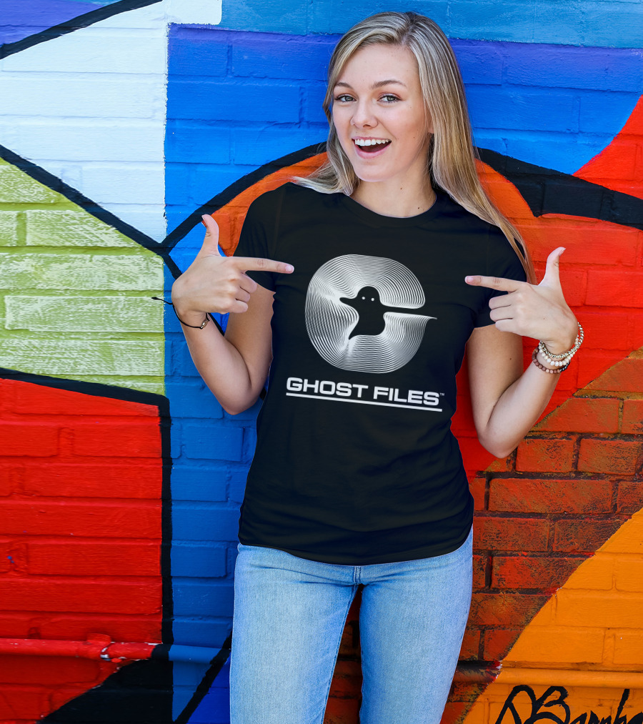 Er Merch Ghost Files Ghostly Spiral T-Shirt