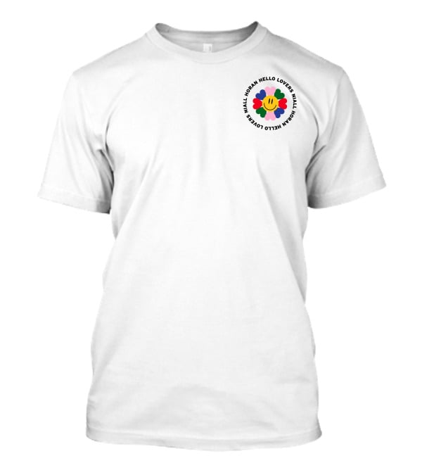 Lewis Capaldi Wearing Hello Lovers Niall Horan Smiley Flower T-Shirt