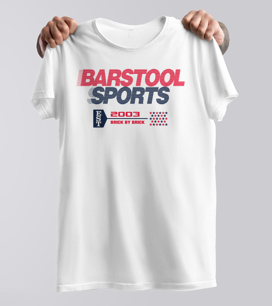 EST 2003 Brick By Brick Stars T-Shirt