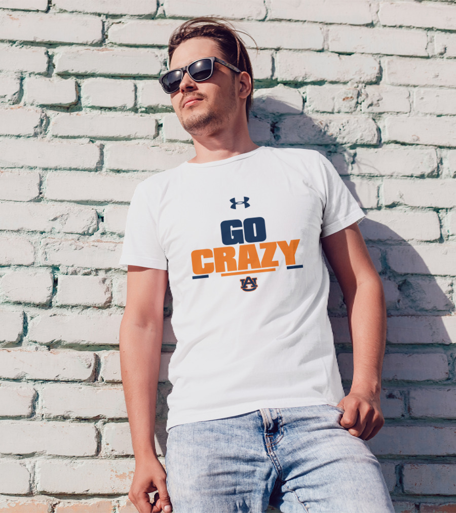 Auburn Go Crazy Under Armour T-Shirt