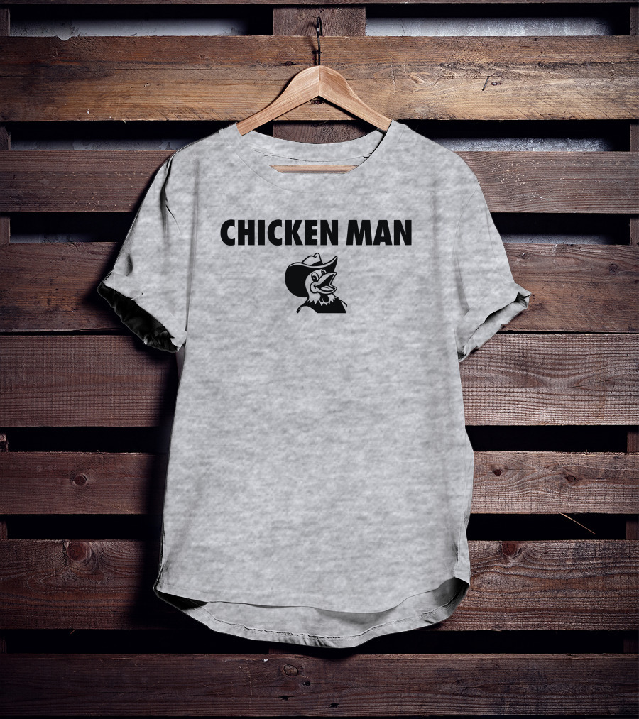 CHICKEN MAN Tydebo24 Cowboy Hat Rooster T-Shirt