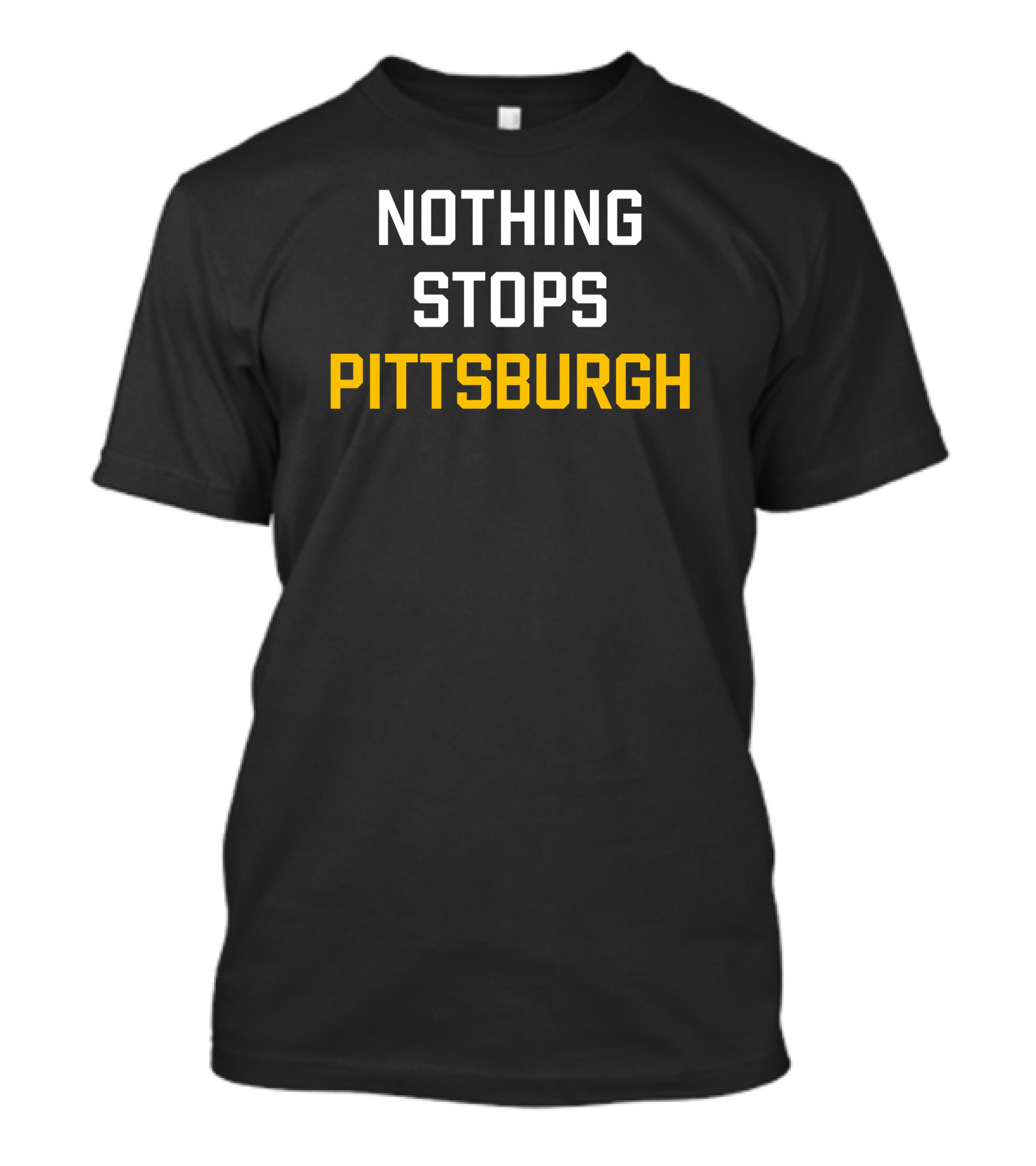 Nothing Stops Pittsburgh Sports Pride Motivation T-Shirt