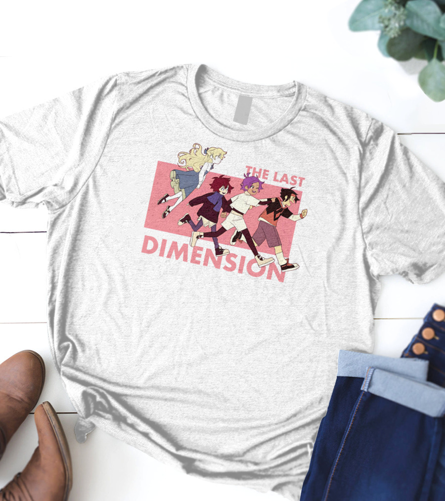 The Last Dimension Adventure Quartet Running Forward T-Shirt