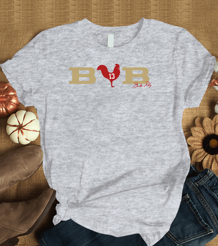 Bcb 13 Brock Purdy Rooster T-Shirt