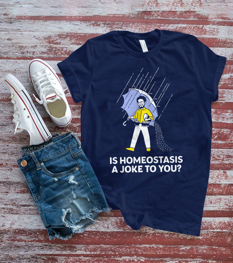 Dr. Glaucomflecken Is Homeostasis A Joke To You Umbrella Comic Rain T-Shirt