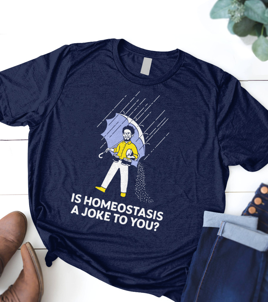 Dr. Glaucomflecken Is Homeostasis A Joke To You Umbrella Comic Rain T-Shirt