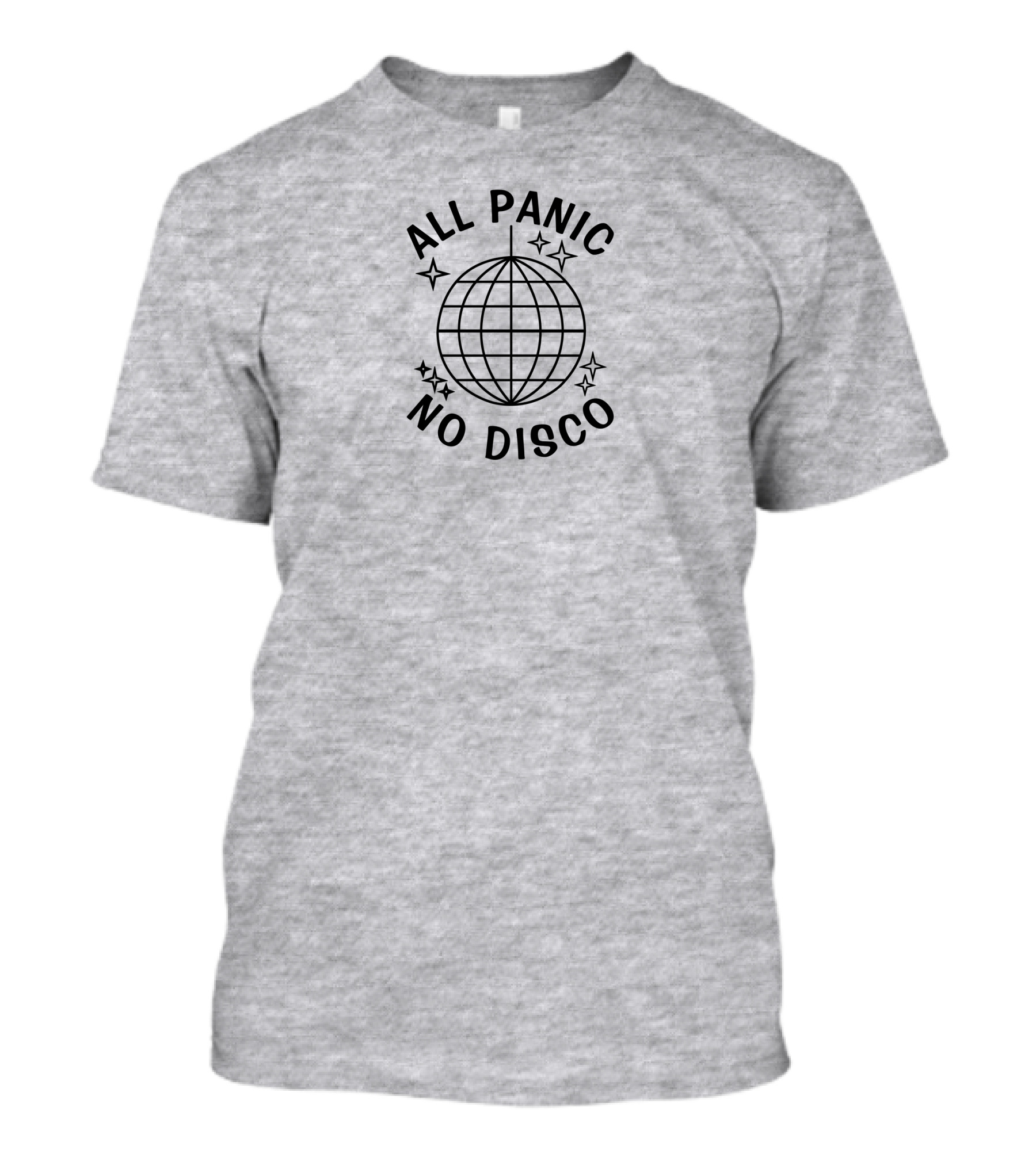 Incrediblegood Store All Panic No Disco Globe Stars T-Shirt