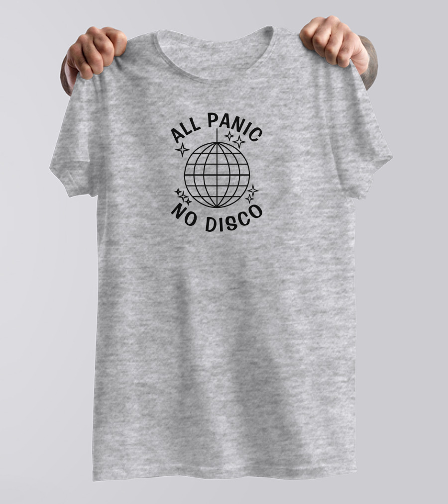 Incrediblegood Store All Panic No Disco Globe Stars T-Shirt