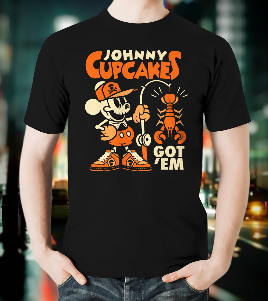 Johnny Cupcakes Crustacean Cupkicks Got 'Em T-Shirt