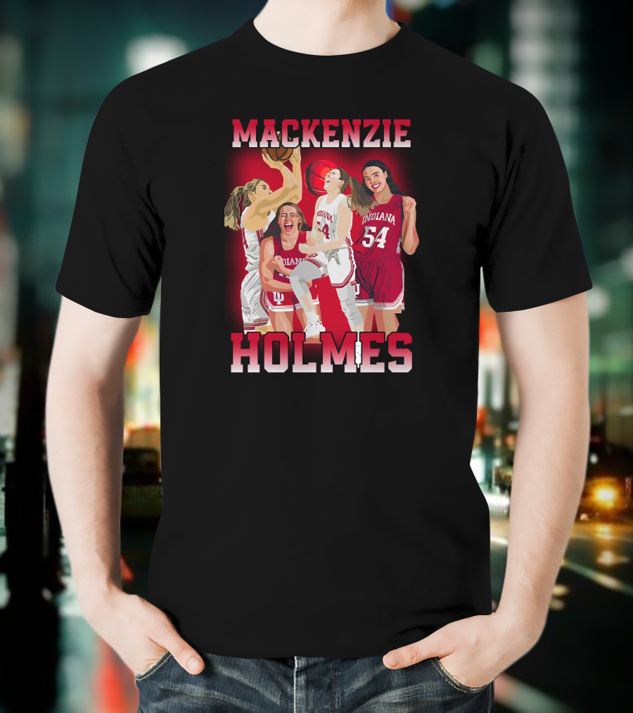 Mackenzie Holmes Indiana Basketball 54 Sports Merchandise T-Shirt