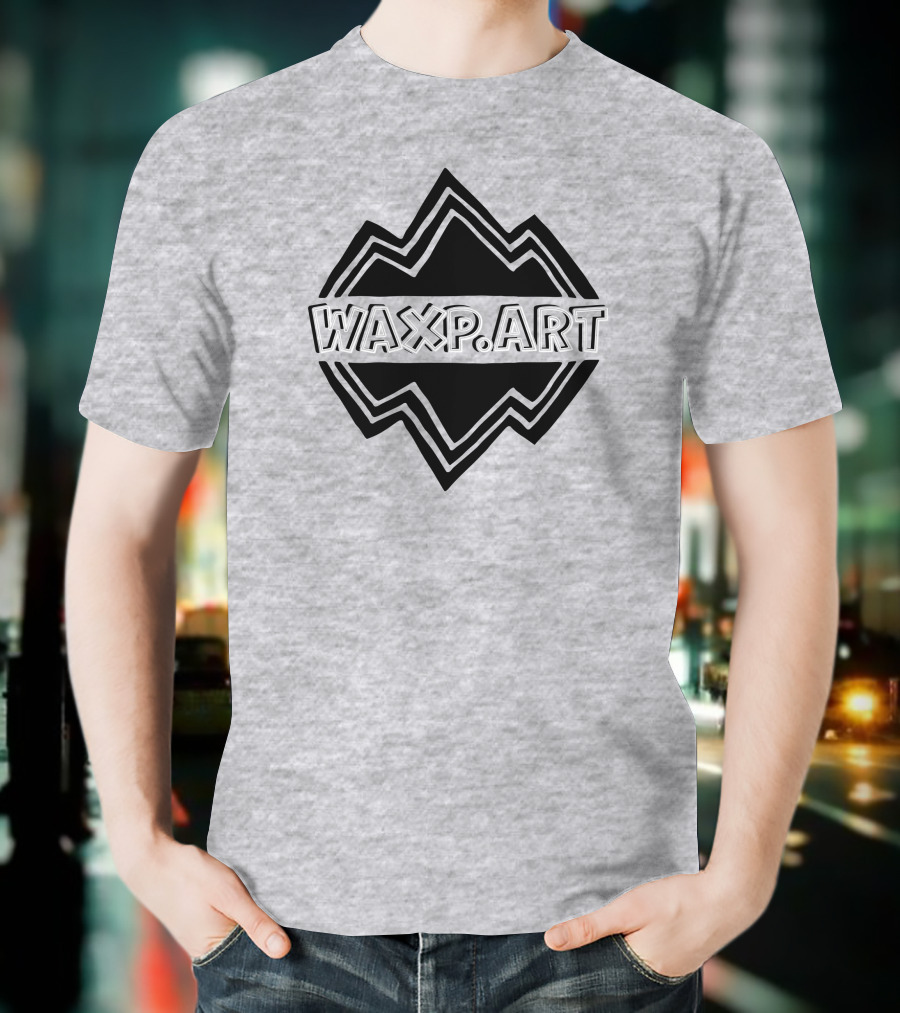 WAXP.ART Bold Geometric Emblem T-Shirt