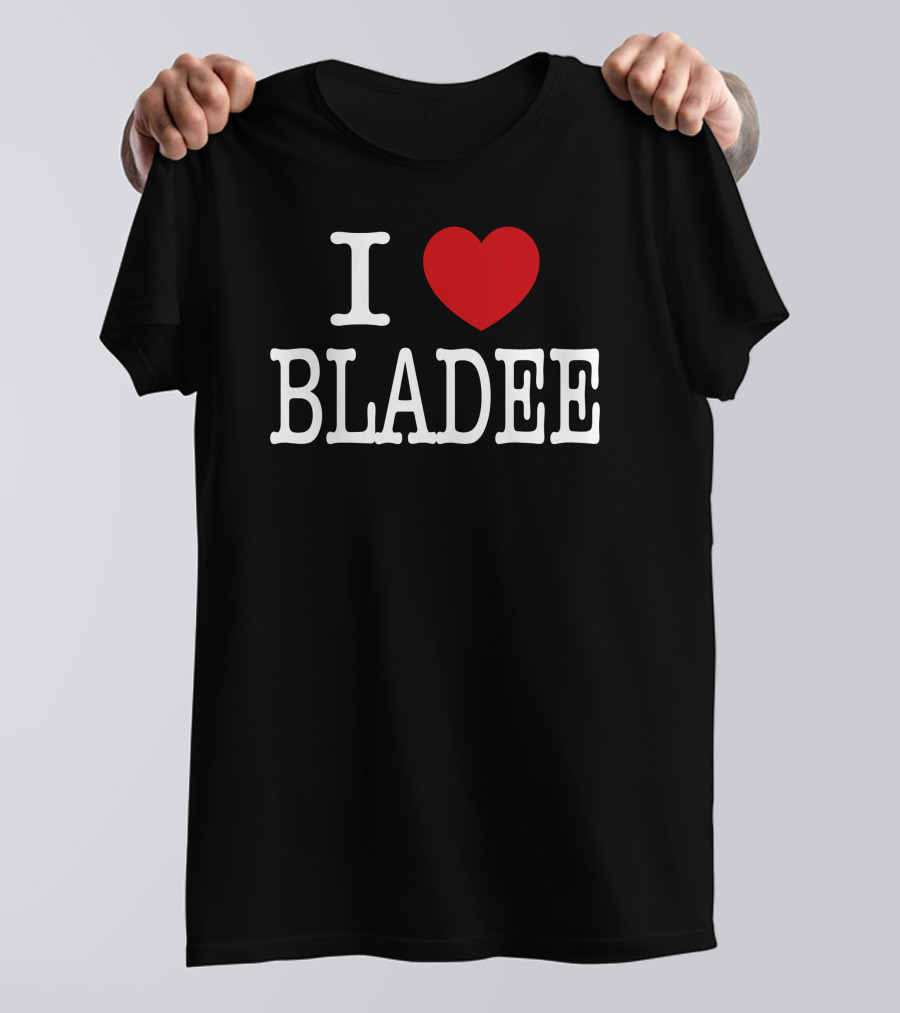 Maisonmargiela I Love Bladee Red Heart T-Shirt