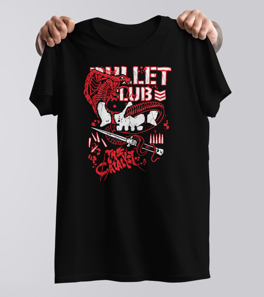 Bullet Club Jay White The Catalyst Cobra T-Shirt