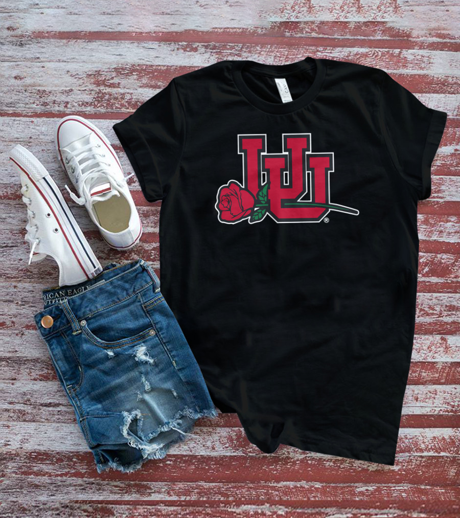 Homefield Store University Of Utah UU Red Rose T-Shirt