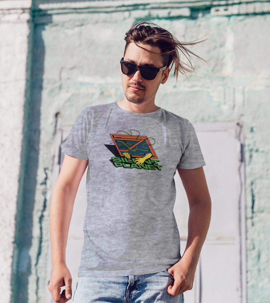 SILENT PLANET Visible Unseen Hands Through Frame T-Shirt