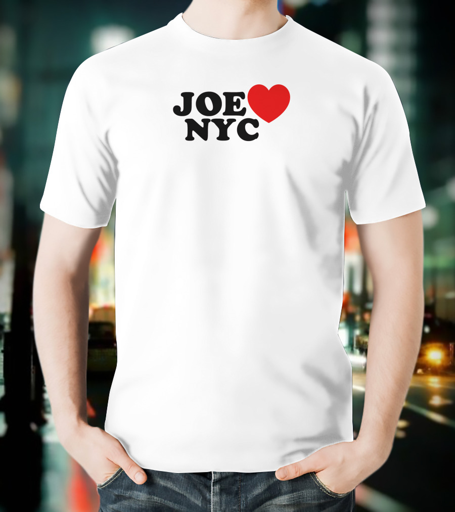 Joe Heart NYC Red Love T-Shirt
