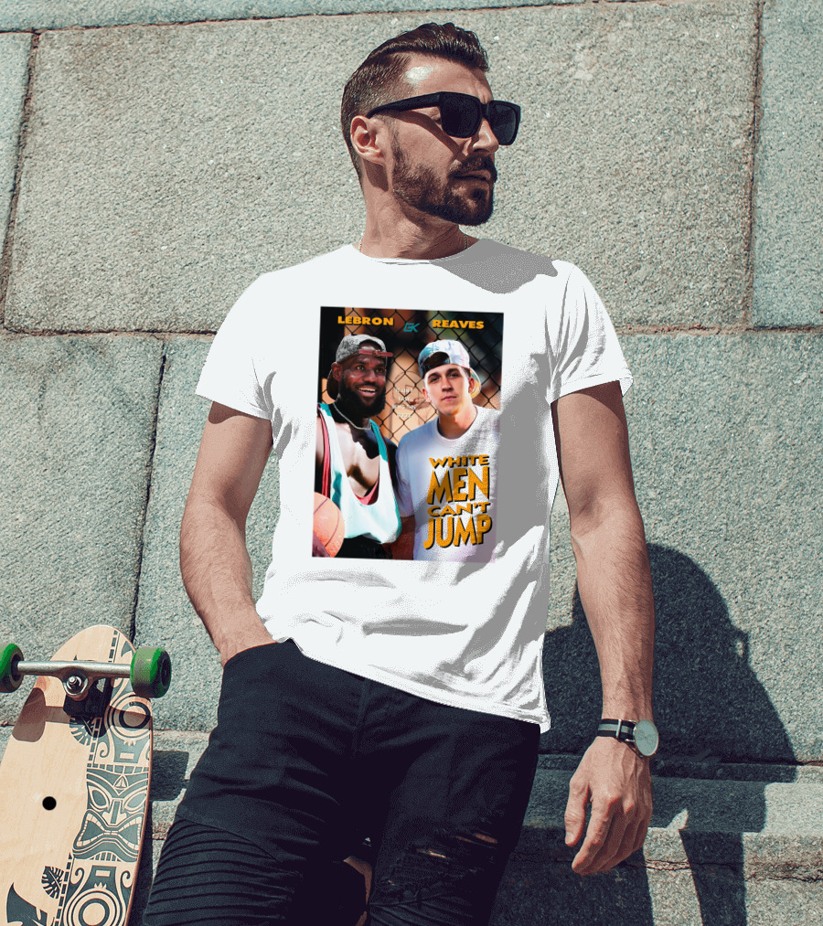 Lebron Reaves White Men Can't Jump Basketball Movie T-Shirt