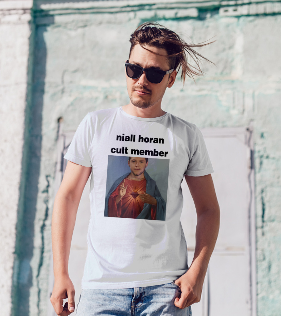Niall Horan Cult Member Religious Icon T-Shirt