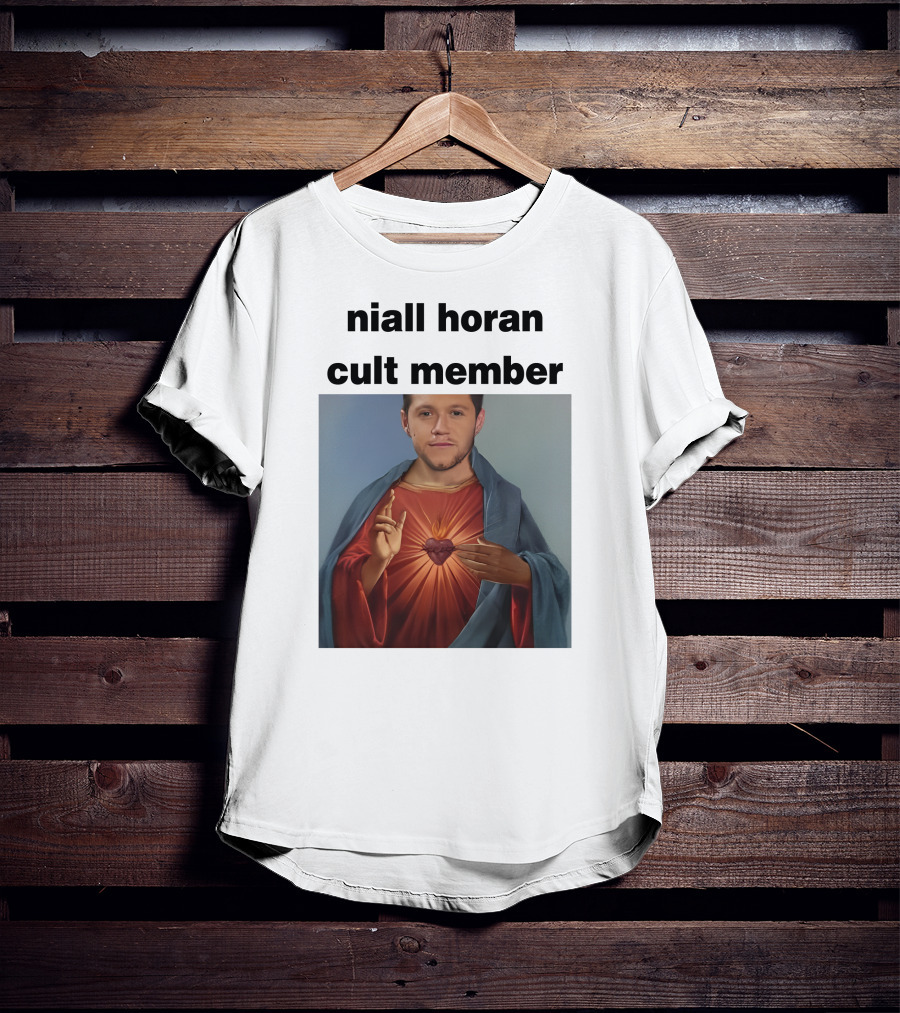 Niall Horan Cult Member Religious Icon T-Shirt