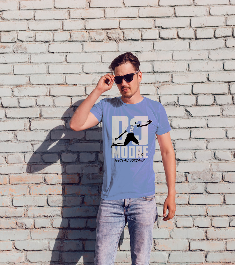 Chicago Bears DJ Moore 2 Football Procamp T-Shirt