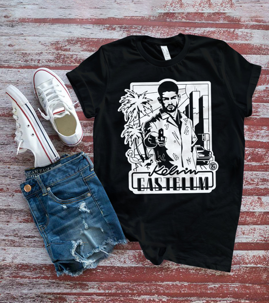 Kelvin Gastelum Urban Noir Street Scene T-Shirt