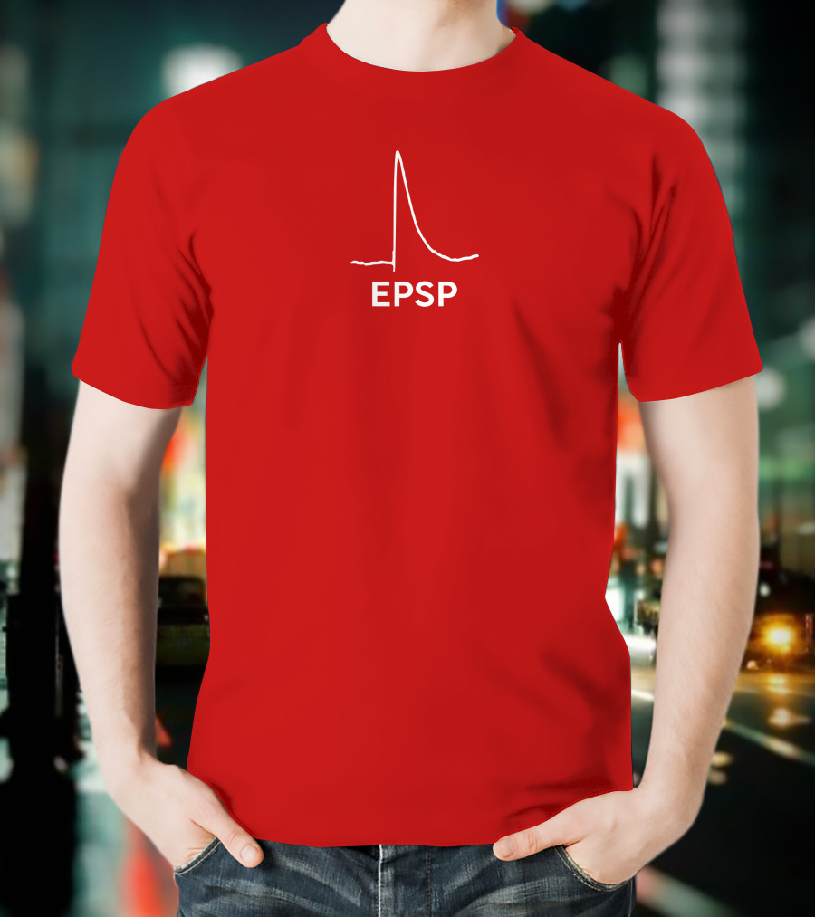 EPSP Neural Signal Graph T-Shirt