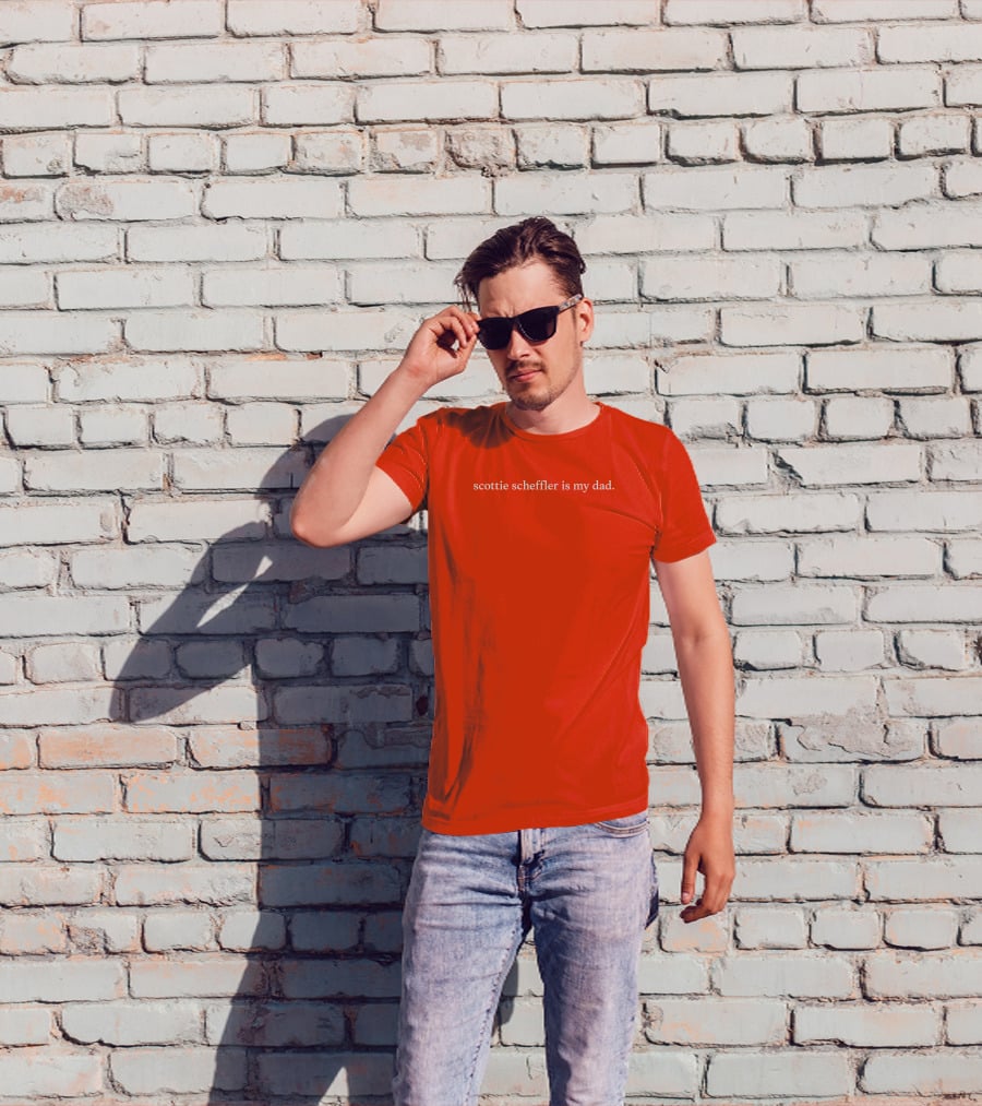 Scottie Scheffler Is My Dad Fun T-Shirt