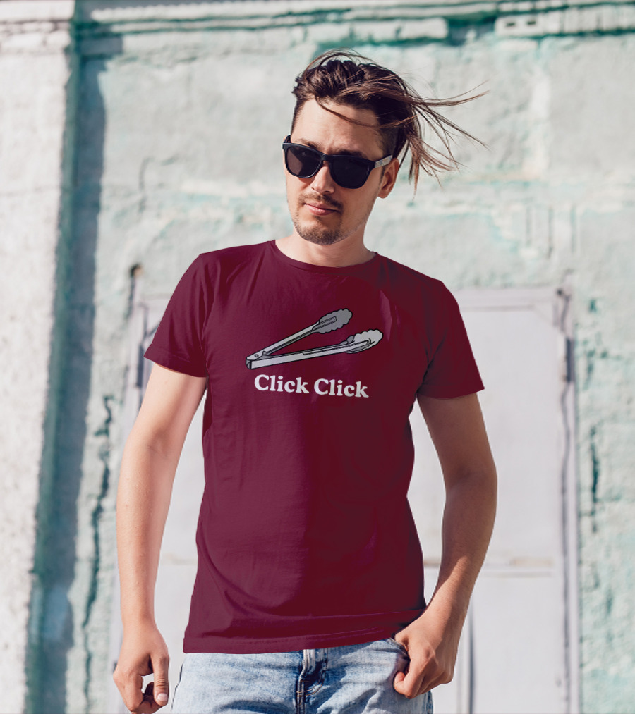 Middleclassfancy Click Click Tongs T-Shirt
