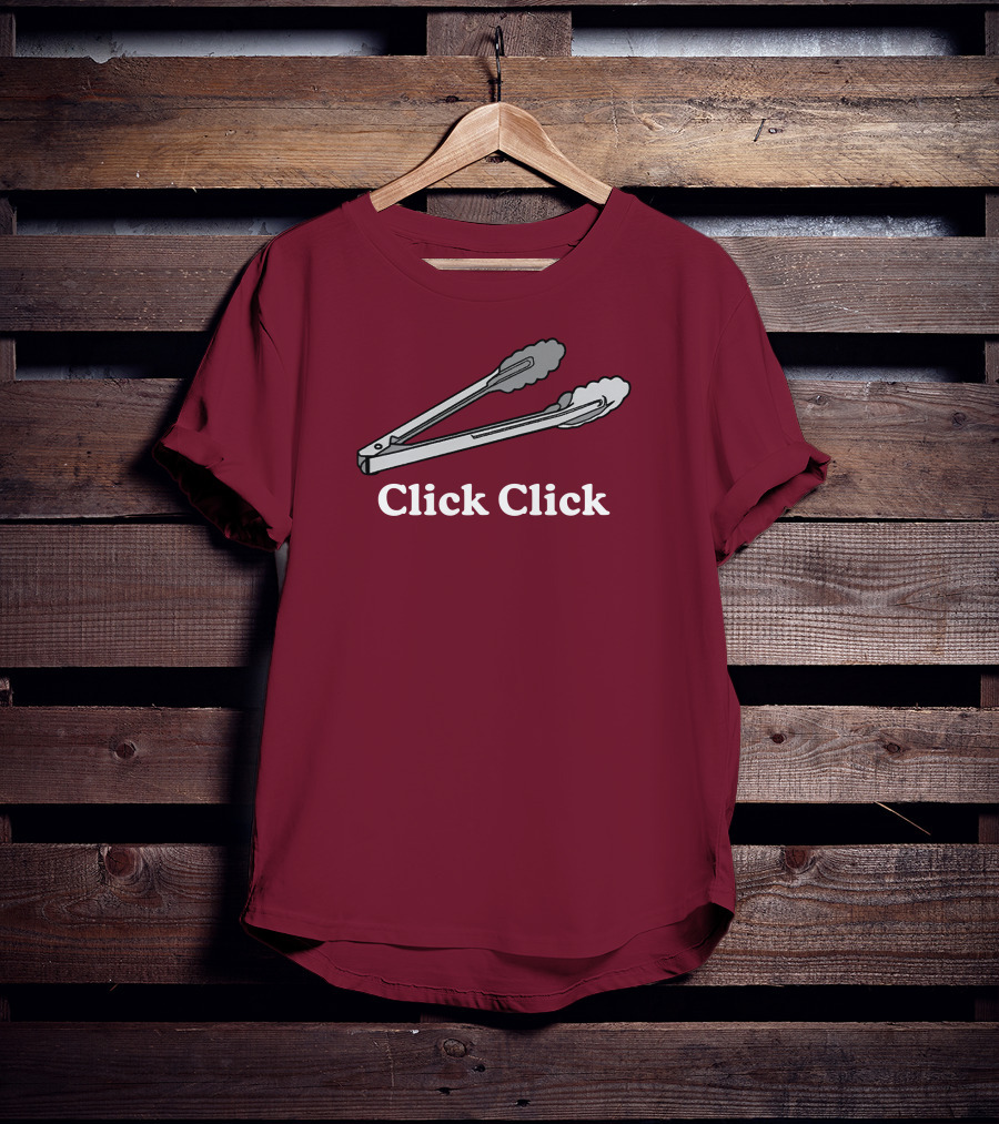 Middleclassfancy Click Click Tongs T-Shirt