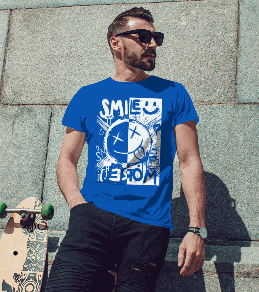 Dream Merch Smile More Smile Drink Lime T-Shirt