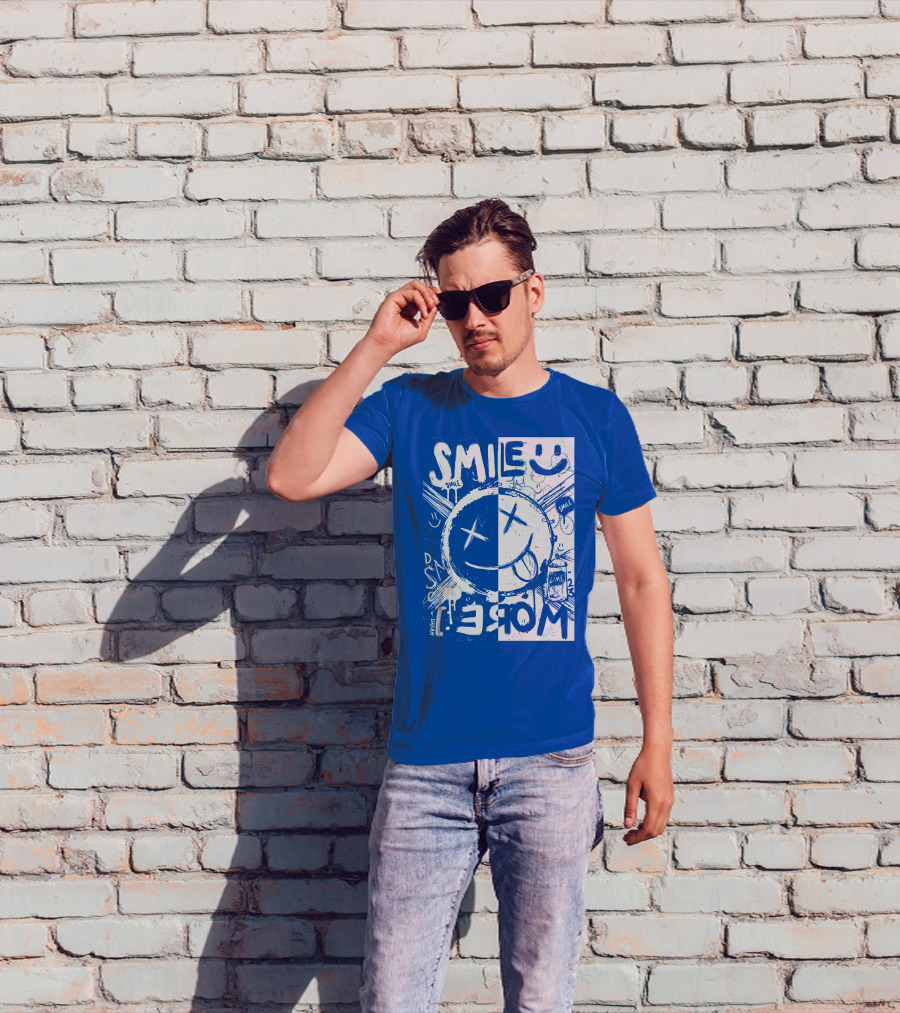 Dream Merch Smile More Smile Drink Lime T-Shirt