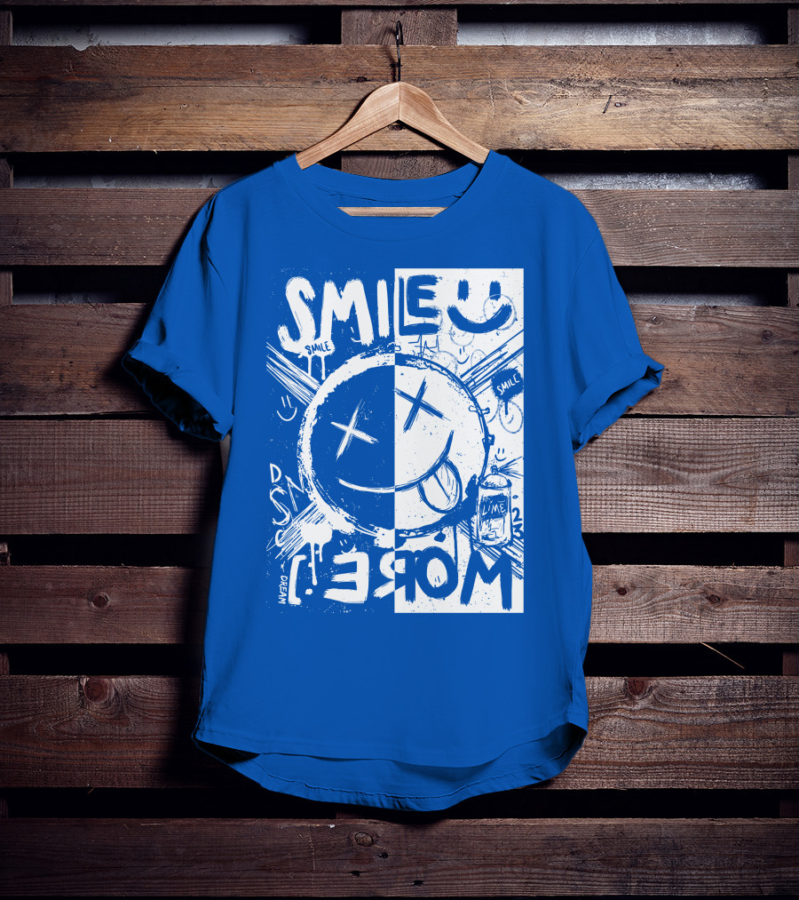 Dream Merch Smile More Smile Drink Lime T-Shirt