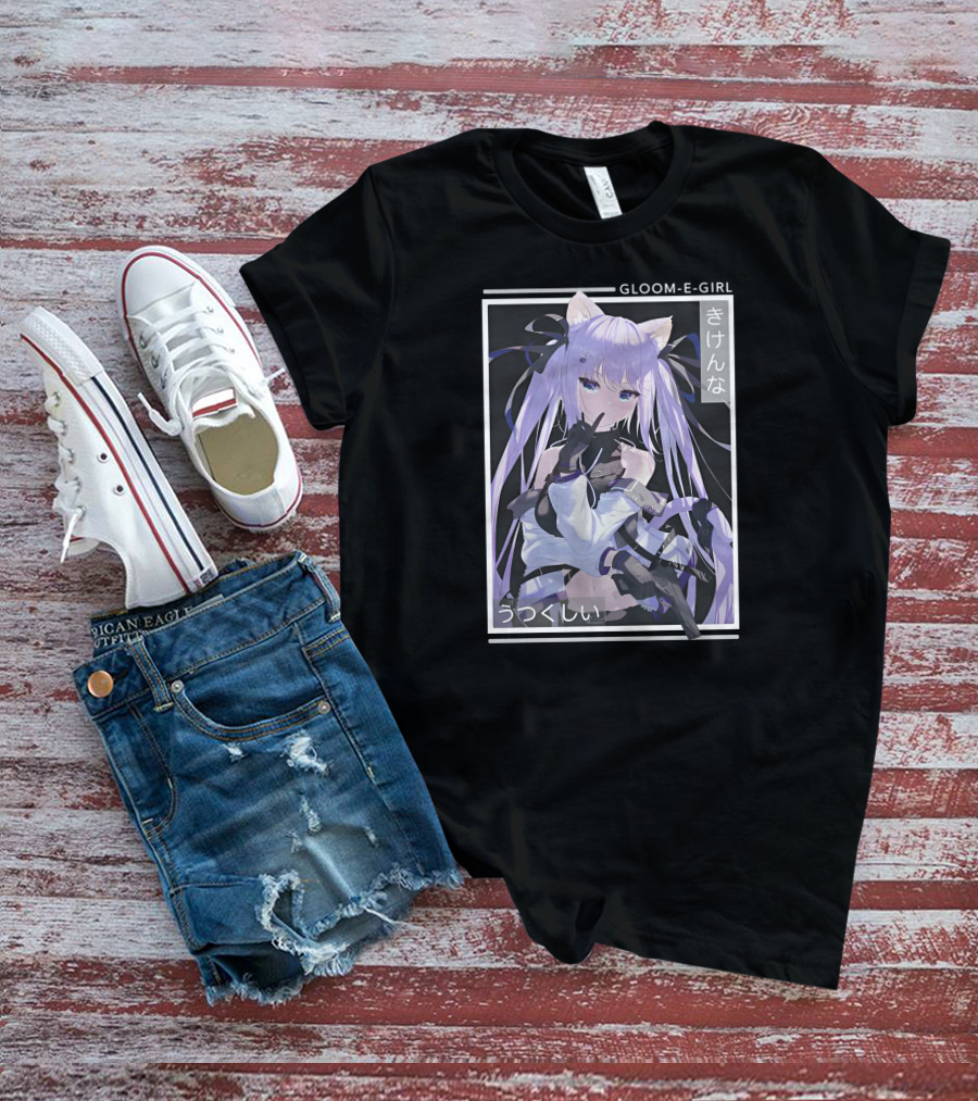 Gloom-E-Girl Beautiful And Dangerous T-Shirt
