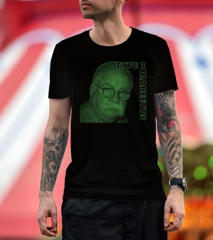 TYPE 2 DIABEETUS Green T-Shirt