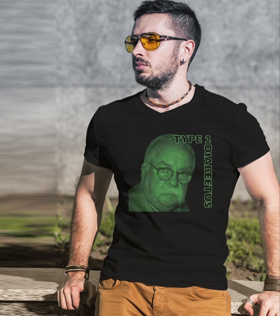 TYPE 2 DIABEETUS Green T-Shirt