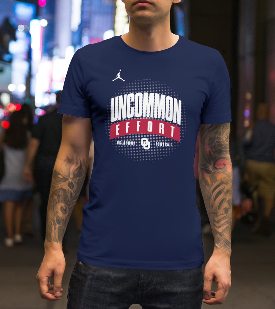 Uncommon Effort Oklahoma Football OU Jordan Brand T-Shirt